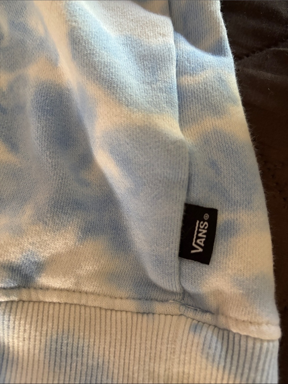 Vans Pastel Tie-Dye Pullover Hoodie in Pink, Yellow & Blue - Picture 2 of 4